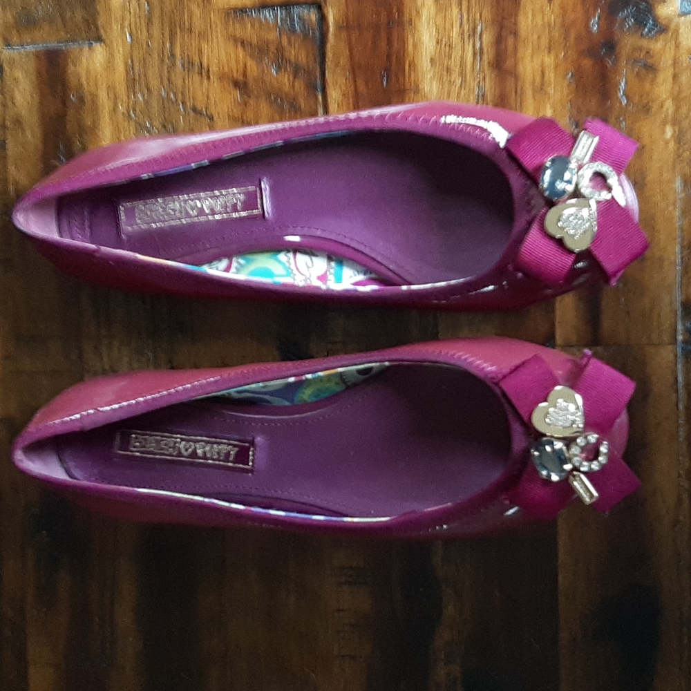 Coach Poppy Caper size 8 Plum